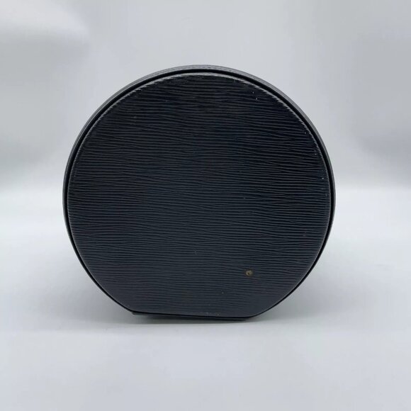 Authentic Louis Vuitton Epi Noir Cannes M48032 Cosmetic HandBag W/Bag - Picture 7 of 11